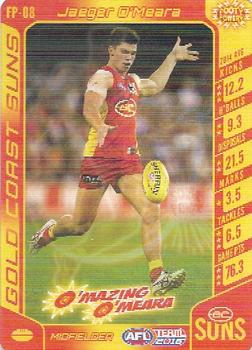 2016 Team Zone AFL Team - Footy Powers #FP-08 Jaeger O'Meara Front
